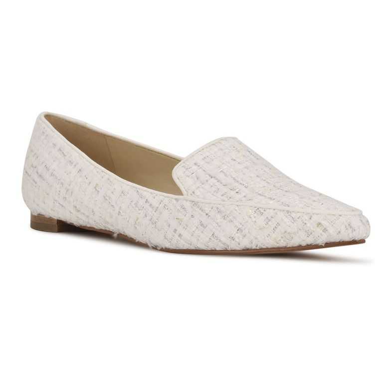 Nine West Abay Smoking Blancas | 0317-XRCKA