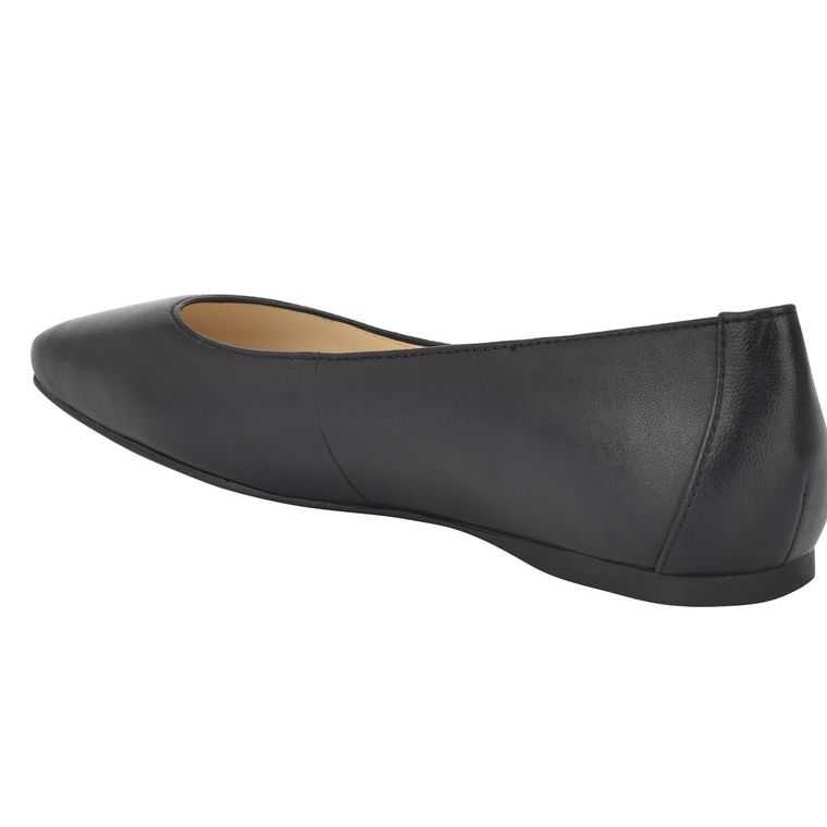 Nine West Alena Square-Puntera Negras | 2183-FOLUK