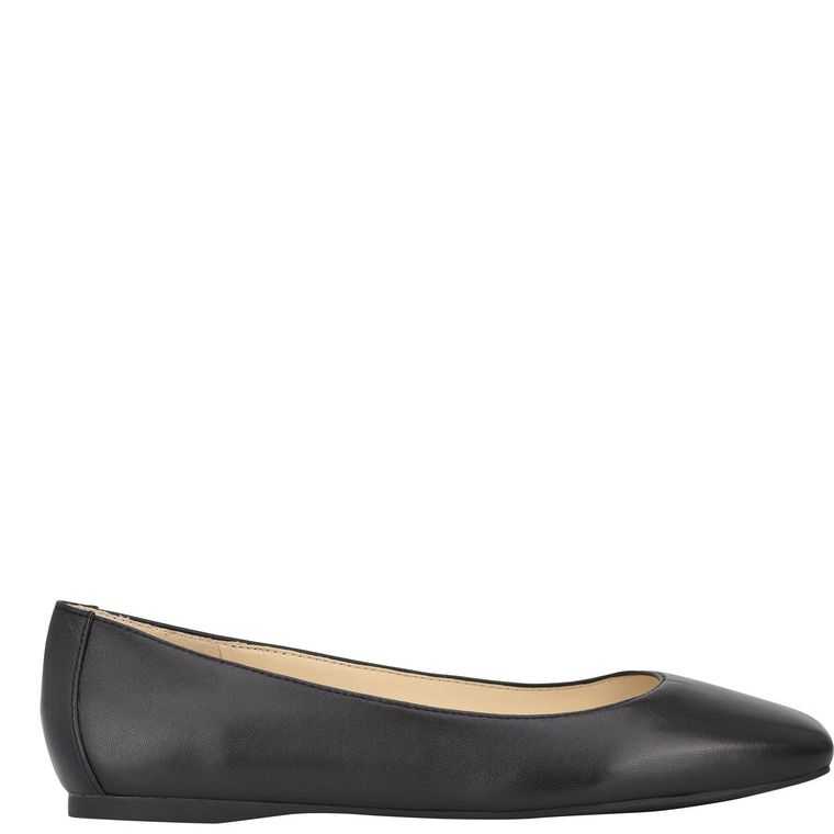 Nine West Alena Square-Puntera Negras | 2183-FOLUK