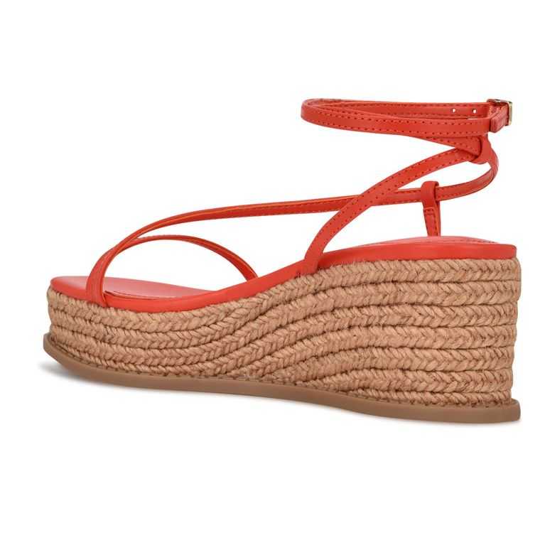 Nine West Alexx Alpargata Naranjas | 3698-QNRXJ