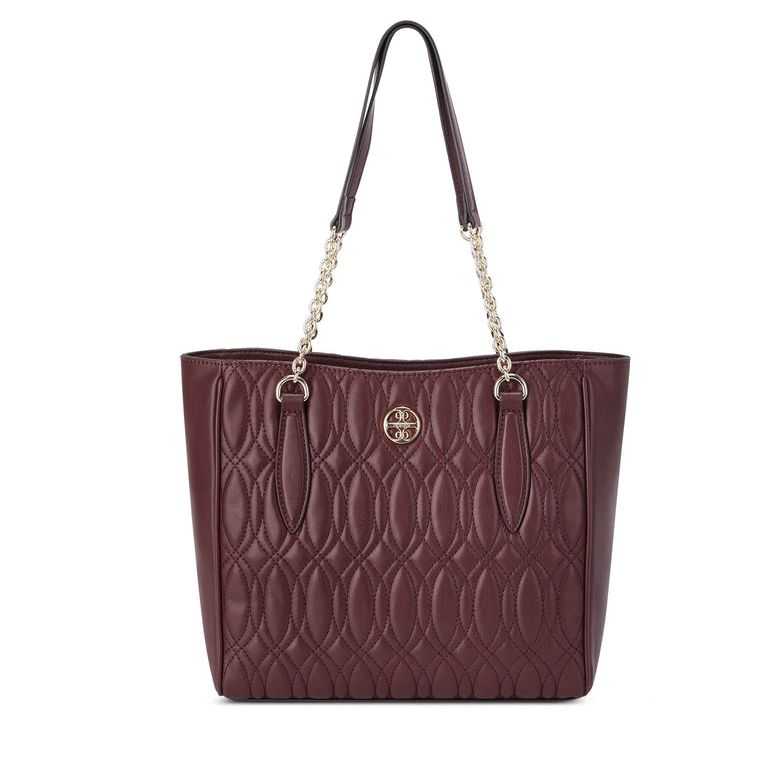 Nine West Angelina Tote Burdeos | 4837-KAHJQ