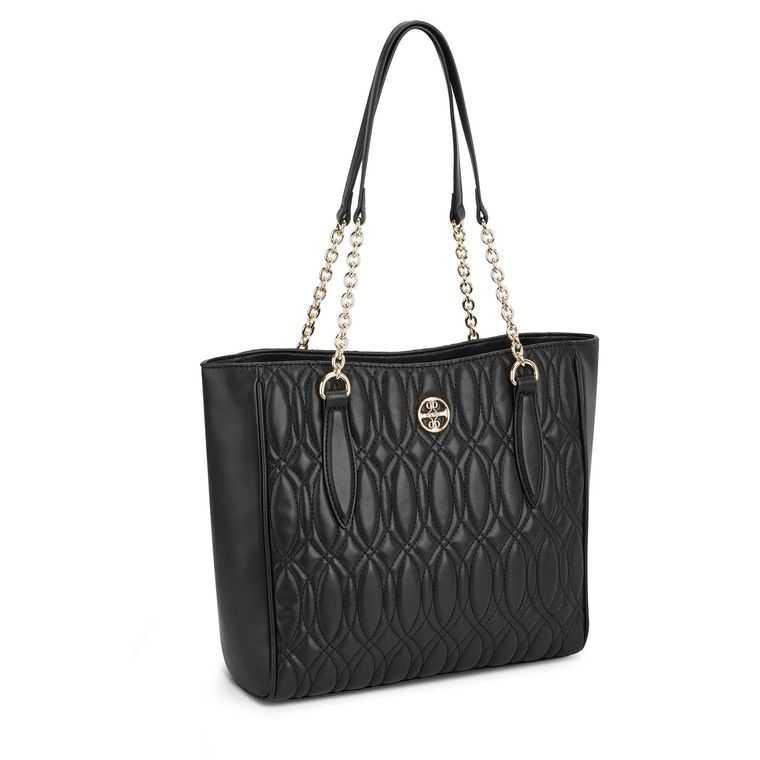 Nine West Angelina Tote Negras | 0851-CSDJN