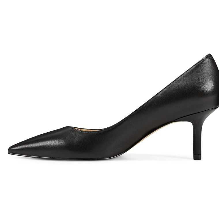 Nine West Arlene Pointy Puntera Pumps Negras | 6483-ENRAZ