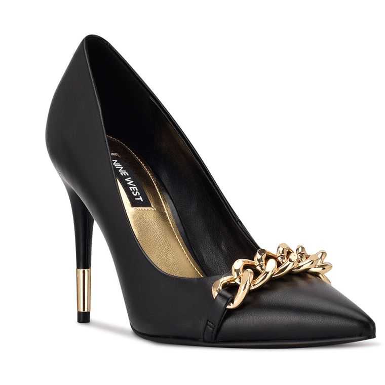 Nine West Balan Pointy Puntera Pumps Negras | 0954-WHJEU