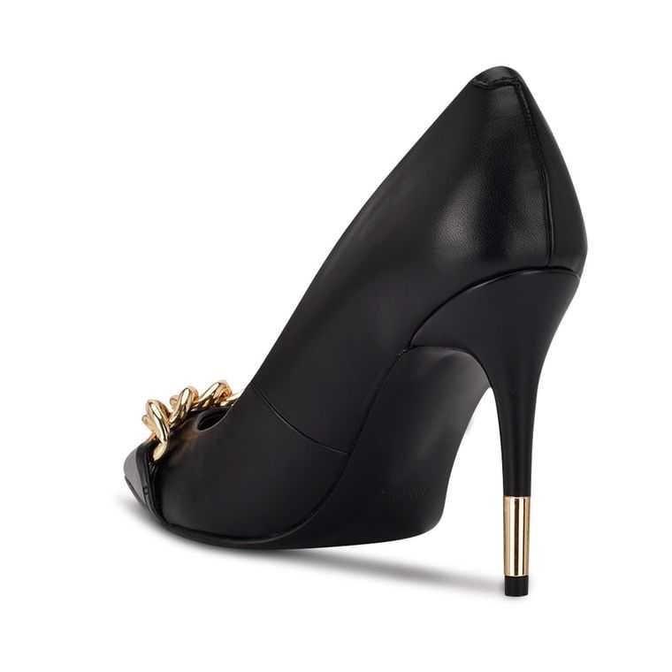 Nine West Balan Pointy Puntera Pumps Negras | 0954-WHJEU