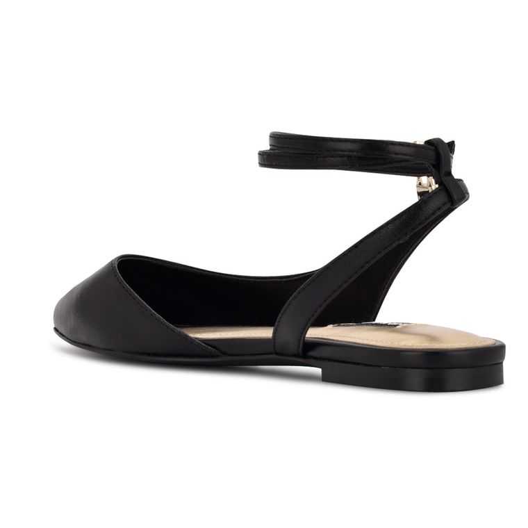 Nine West Baria Pointy Puntera Negras | 5814-TBRKZ