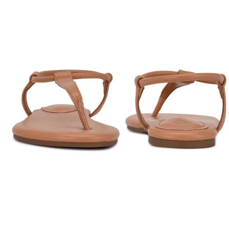 Nine West Bassie Planos Beige | 5013-DINLF