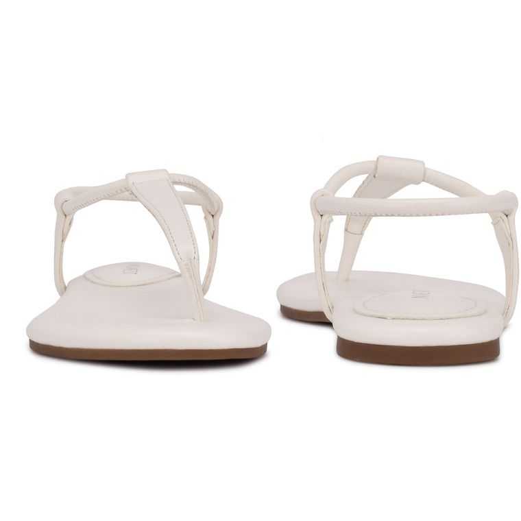 Nine West Bassie Planos Blancas | 4836-DRVGY