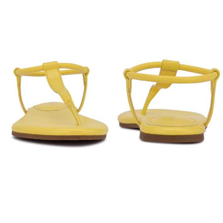 Nine West Bassie Sandals Amarillo | 4706-WTUYC