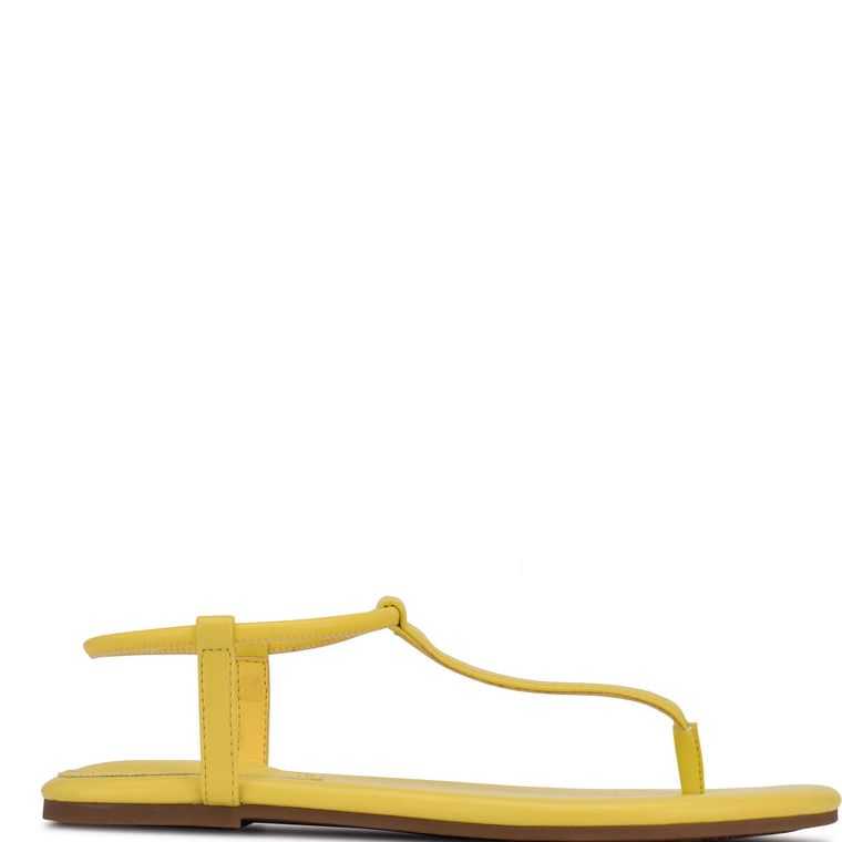 Nine West Bassie Sandals Amarillo | 4706-WTUYC