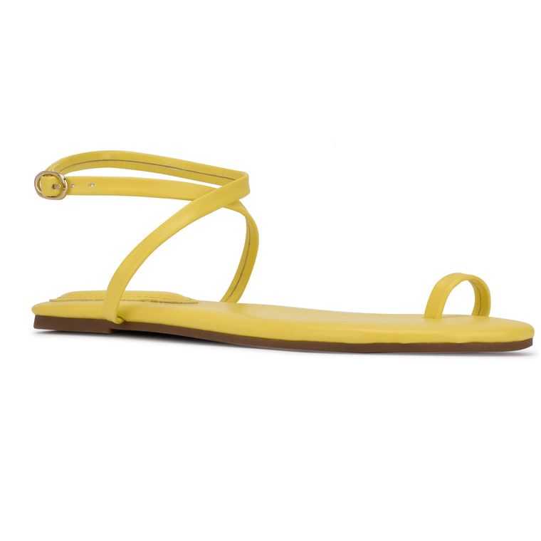 Nine West Baxter Planos Amarillo | 1734-FZRCP