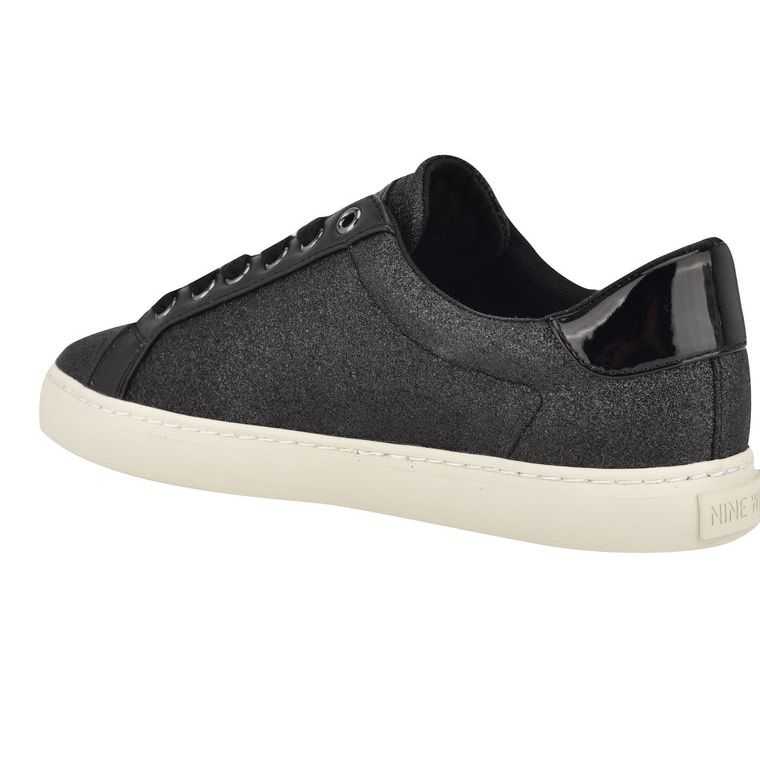 Nine West Best Casuales Sneakers Negras | 4586-ESYNV