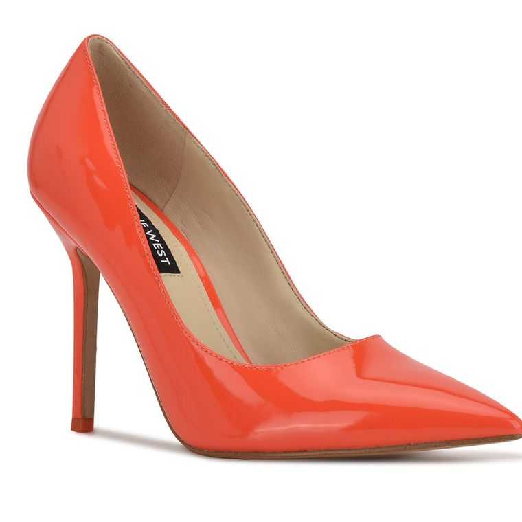 Nine West Bliss Pointy Puntera Pumps Naranjas | 3165-NRFZM