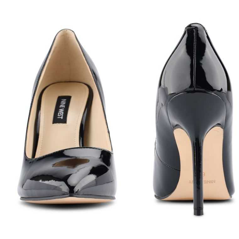 Nine West Bliss Pointy Puntera Pumps Negras | 4289-ZOCER