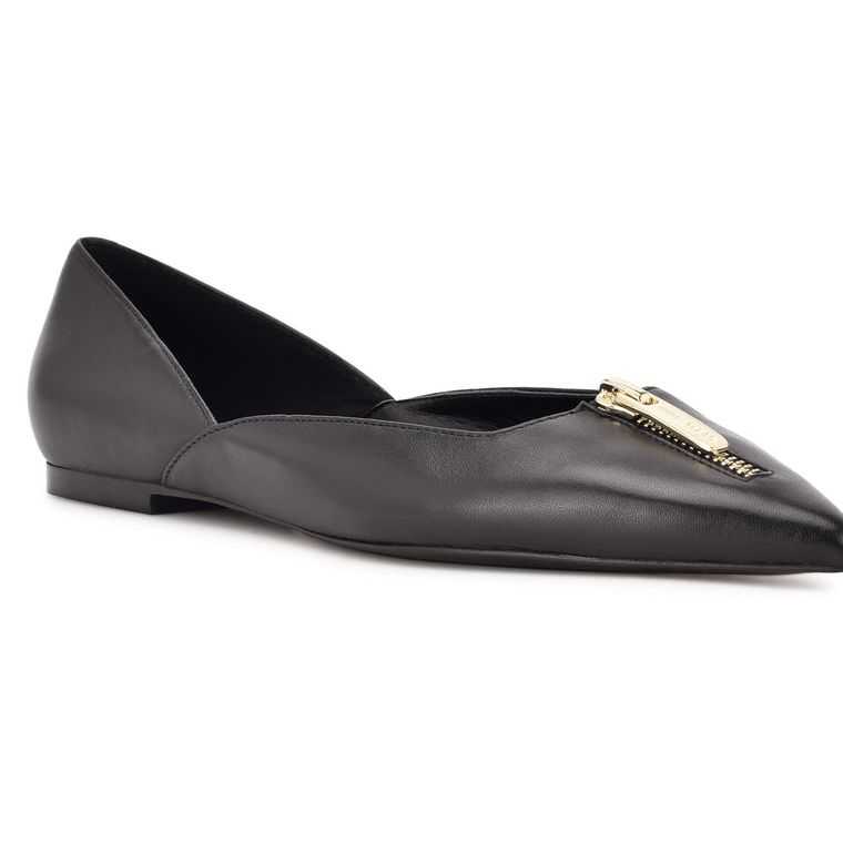 Nine West Brina Pointy Puntera Negras | 4306-HMCOB