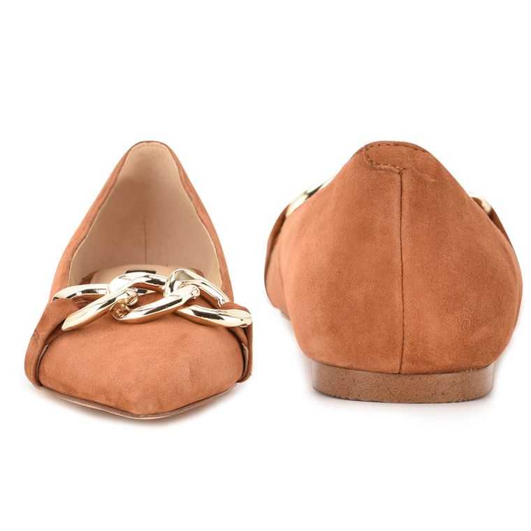 Nine West Brinks Pointy Puntera Beige | 4328-EBGFP