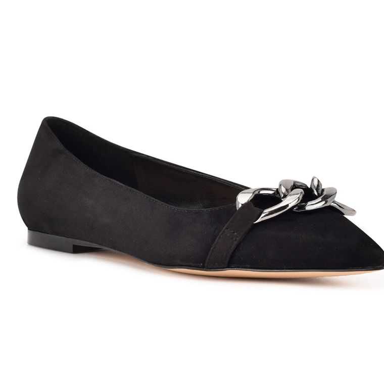 Nine West Brinks Pointy Puntera Negras | 3598-LEPGC