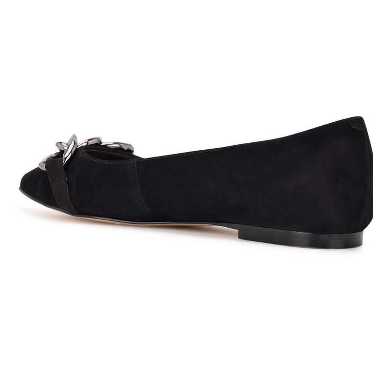 Nine West Brinks Pointy Puntera Negras | 3598-LEPGC