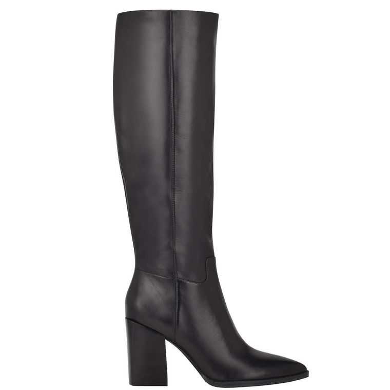 Nine West Brixe Tacón Negras | 1329-PQTSO