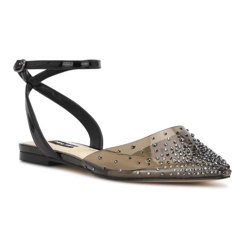 Nine West Briya Pointy Puntera Negras | 0528-ZGOBR