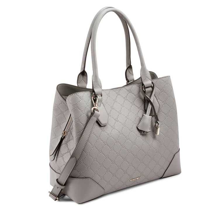 Nine West Brooklyn Jet Set Carryall Blancas | 3678-XWRYK