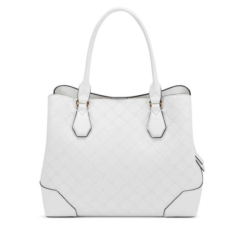 Nine West Brooklyn Jet Set Carryall Blancas | 4173-HUTKZ