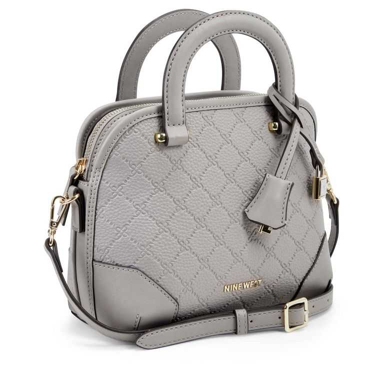 Nine West Brooklyn Mini Dome Satchel Blancas | 4508-HXOYD