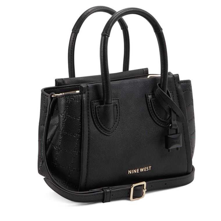 Nine West Camden Mini Satchel Negras | 5472-EZYLJ