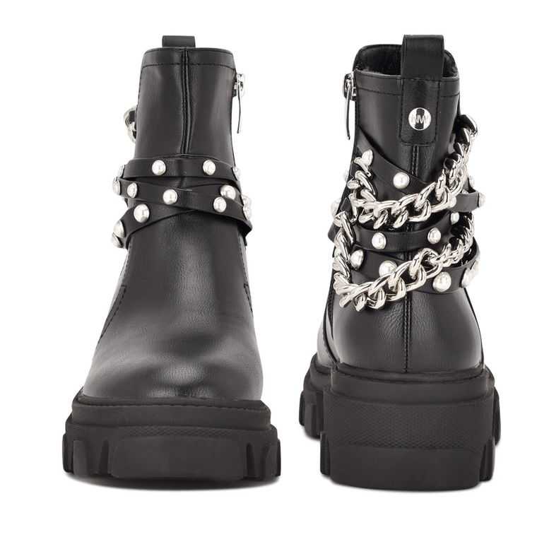 Nine West Cearlz Lug Sole Negras | 3609-JGTRX