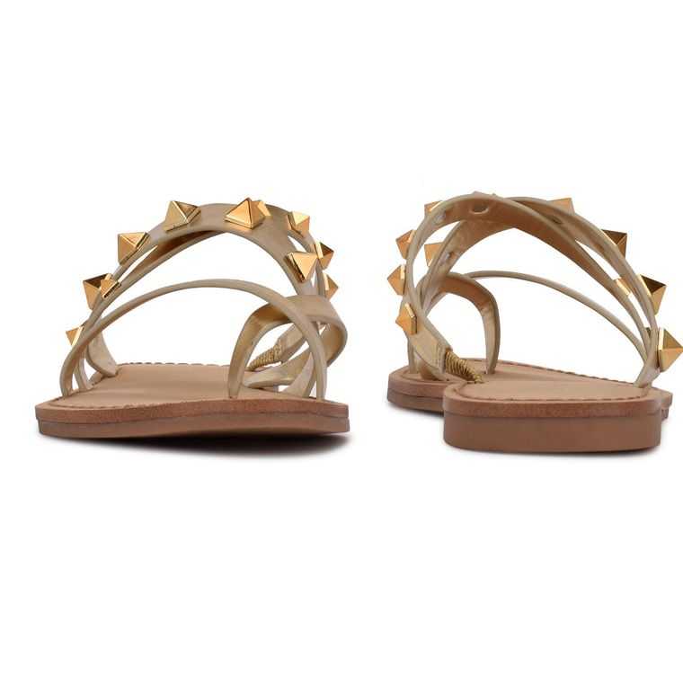 Nine West Cerri Planos Chanclas | 2960-BINZV