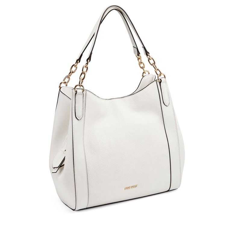 Nine West Channa Jet Set Carryall Blancas | 1725-FMONG