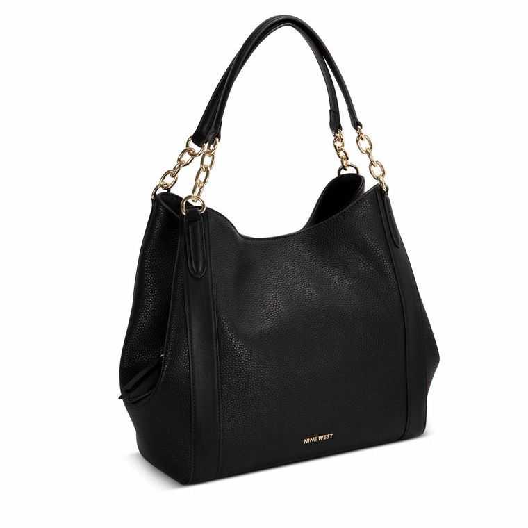 Nine West Channa Jet Set Carryall Negras | 5783-WIYRC