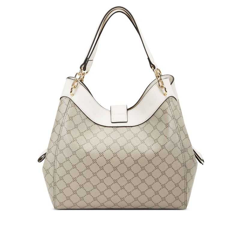 Nine West Clara Jet Set Carryall Beige | 3245-NCSGR