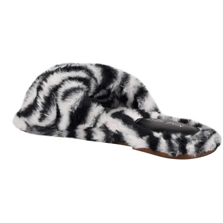 Nine West Cozy Chanclas Sandals | 0186-SVBKA