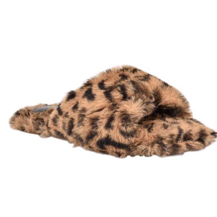 Nine West Cozy Chanclas Sandals Beige Leopardo | 3215-MUQCE