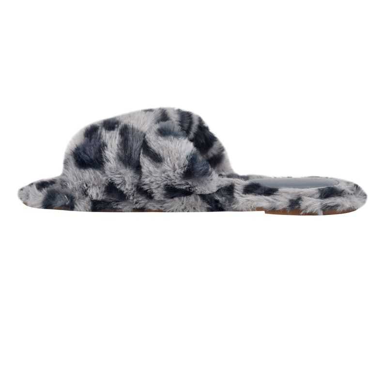 Nine West Cozy Chanclas Sandals Gris Leopardo | 1650-QNRHW