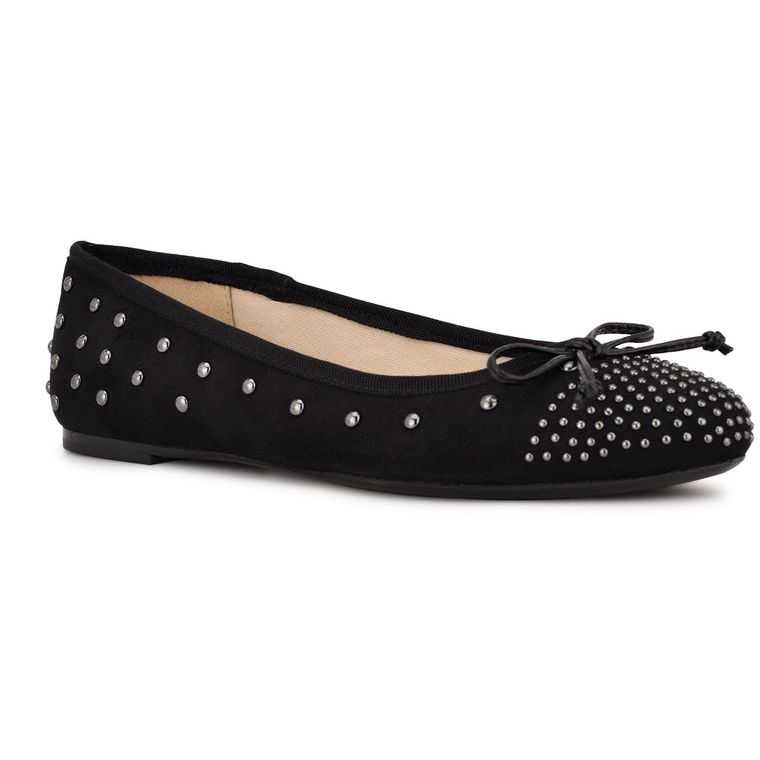 Nine West Curvy Studded Ballet | 5870-ZKUFE