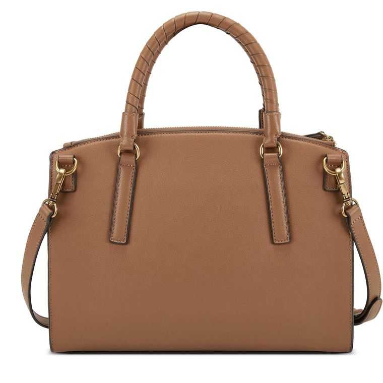 Nine West Darcie Elite Satchel Marrones | 6529-IUODB