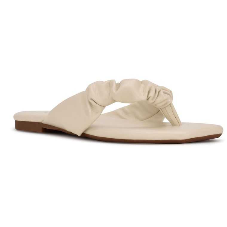 Nine West Daxx Chanclas Sandals Creme | 7210-RIPOY