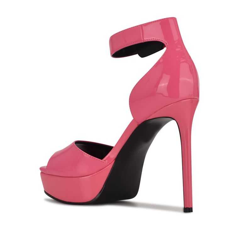 Nine West Debby Plataforma Rosas | 0934-ONAXQ