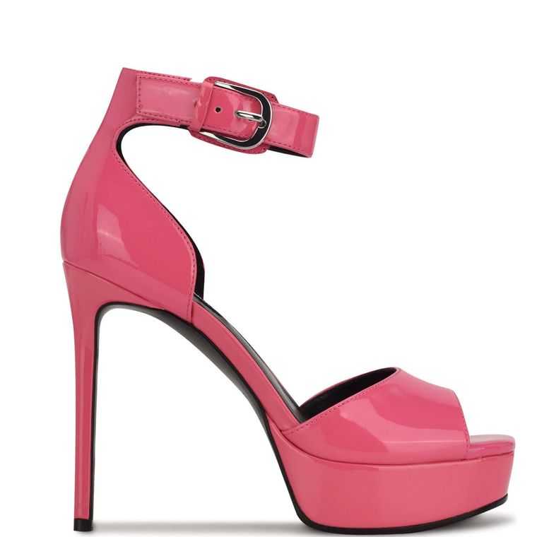 Nine West Debby Plataforma Rosas | 0934-ONAXQ