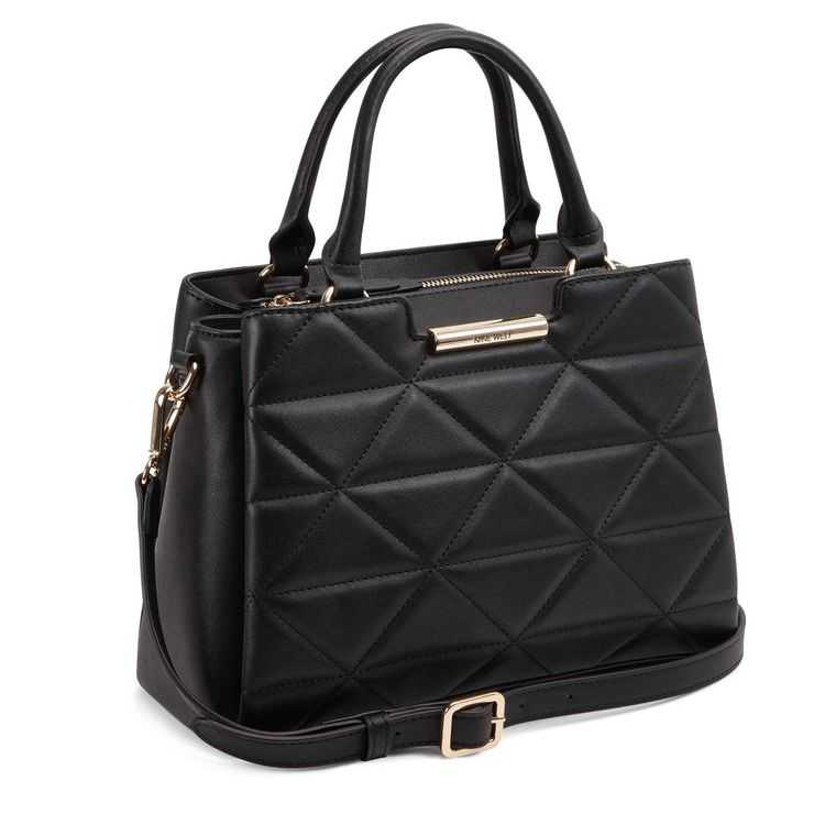 Nine West Diem Elite Satchel Negras | 2564-ZEODK