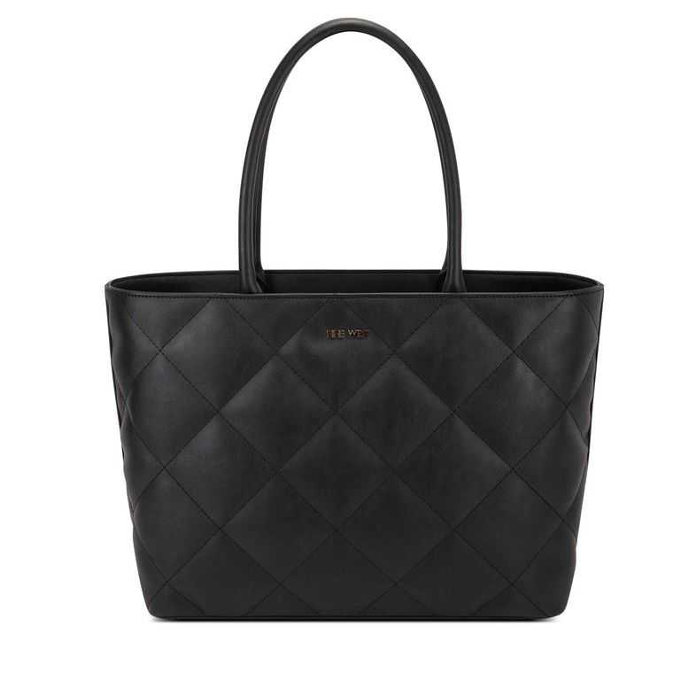 Nine West Dinah Tote Negras | 1685-YRUVI