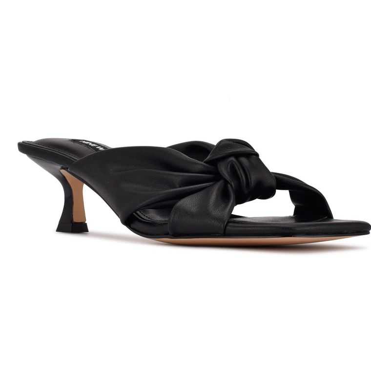 Nine West Dipa Chanclas Sandals Negras | 2564-SRXDN