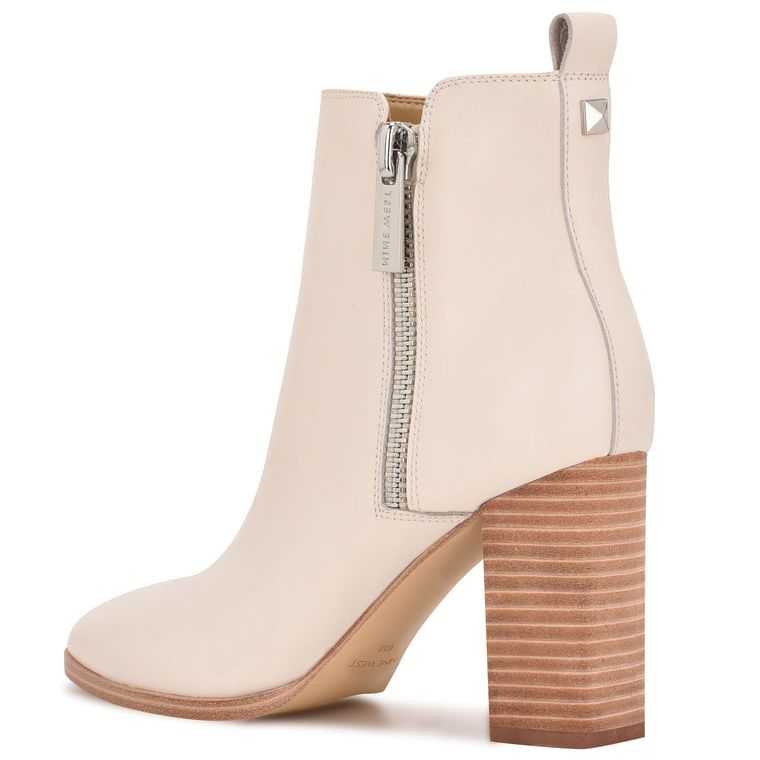 Nine West Dips Block Booties | 4709-ORXEM