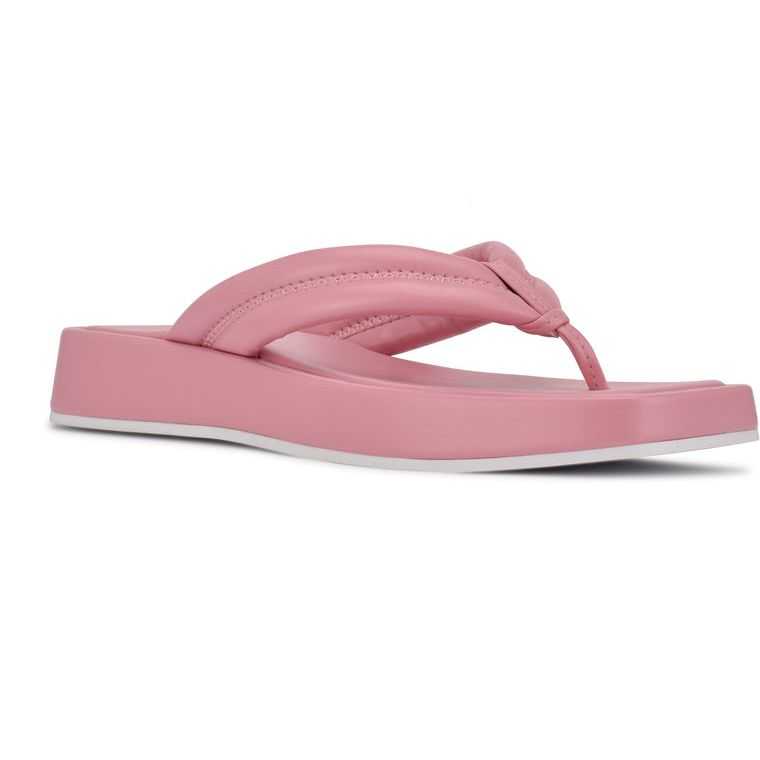 Nine West Efee Tanga Rosas Claro | 6901-HSNAM