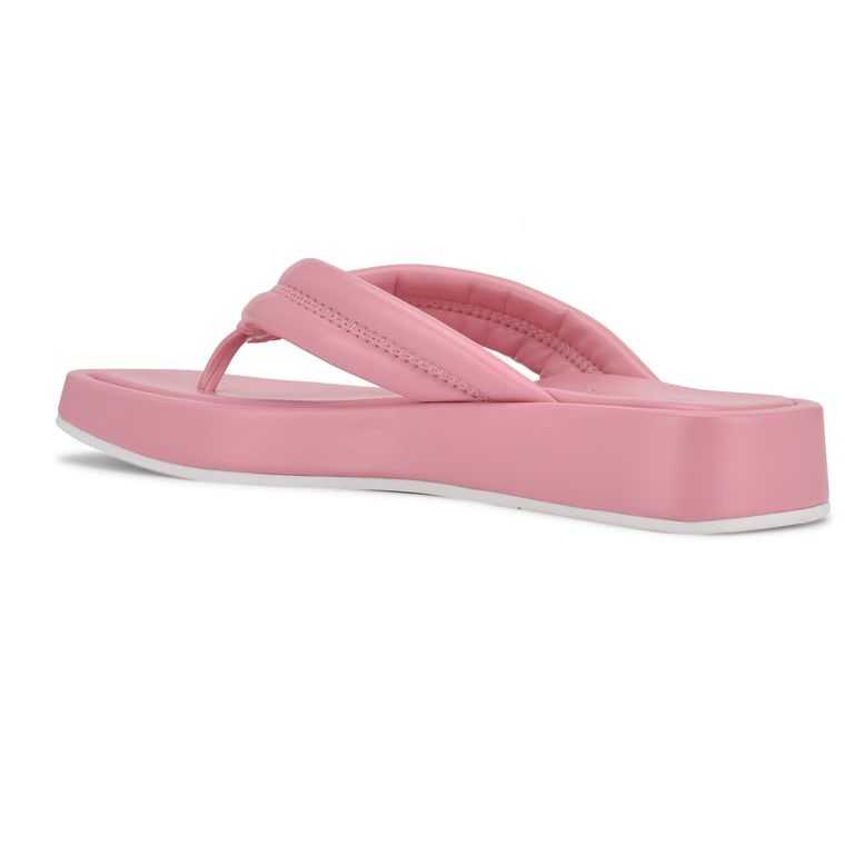 Nine West Efee Tanga Rosas Claro | 6901-HSNAM