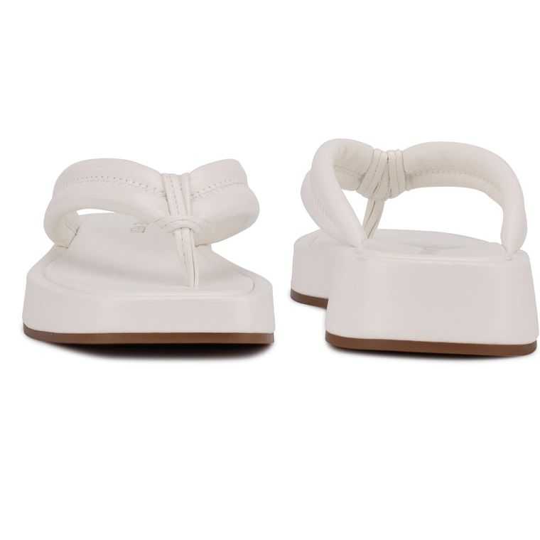 Nine West Efee Tanga Sandals | 4785-ZRAJX