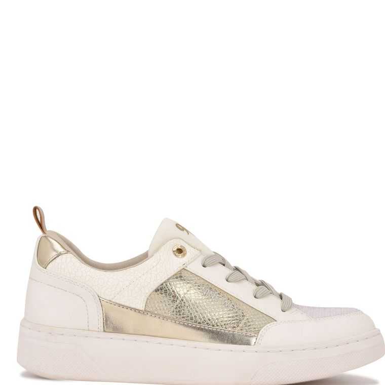 Nine West Elevate Sneakers Creme | 0284-AHNJX