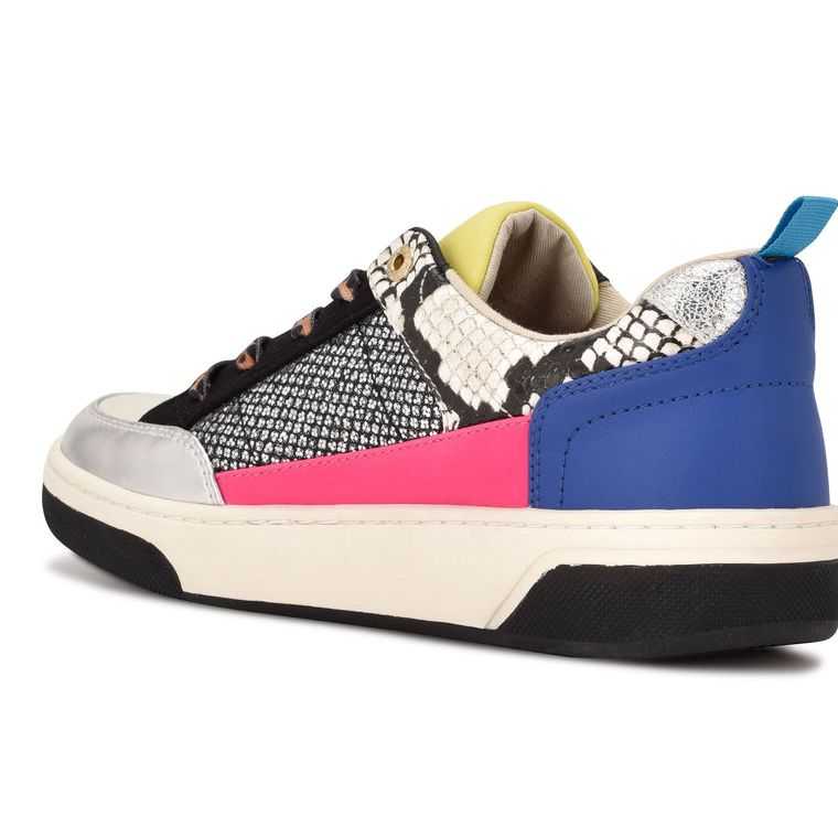 Nine West Elevate Sneakers Gris Multicolor | 1624-PTHUM